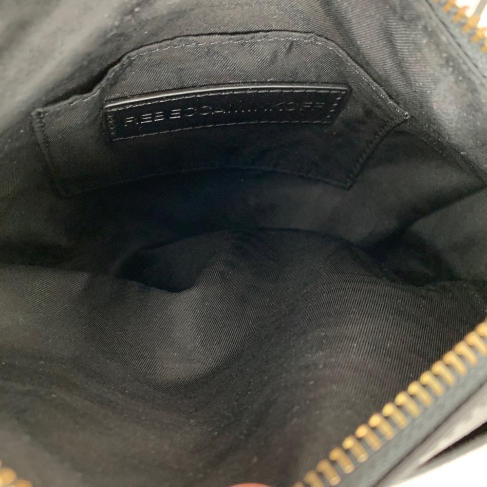 Rebecca Minkoff Black Leather Avery Crossbody Bag - Picture 7 of 7